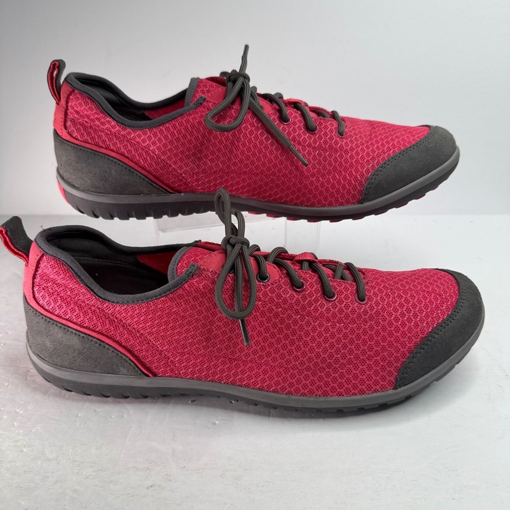 Clarks Privo Jemsa Pink Gray Mesh Suede Walking Sneakers Shoes Womens Size 11 M